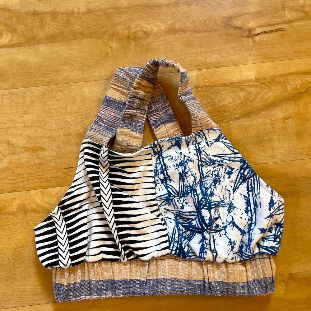 BDG Patterned Bra Top Urban Outfitters